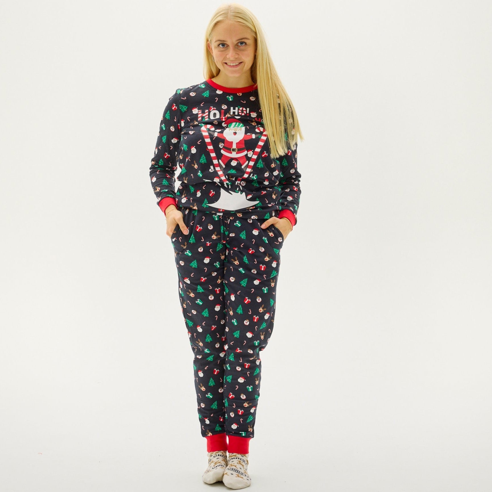 Flying Santa Pyjama - Damen.